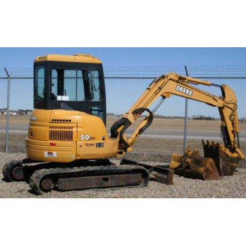 John Deere 50ZTS Compact Excavator Pdf Repair Service Technical Manual TM1818 2