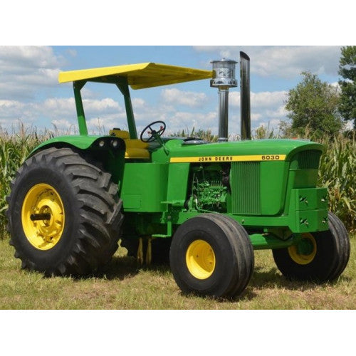 John Deere 6030 Row-Crop Tractor Service Repair Technical Manual Pdf - TM1052