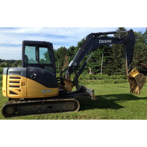 John Deere 60D Compact Excavator Pdf Service Repair Technical Manual - TM10761