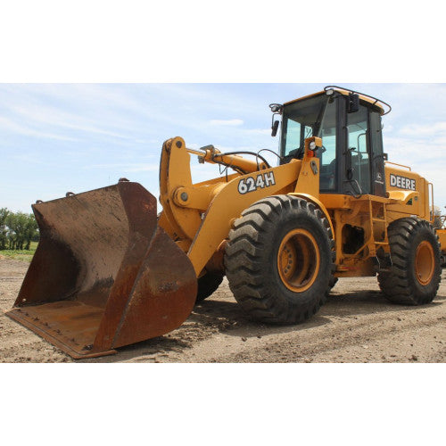 John Deere 624H 4WD Loader and TC62H Tool Carrier Loader Diagnostic, Operation and Tests Service Manual Pdf - TM1639