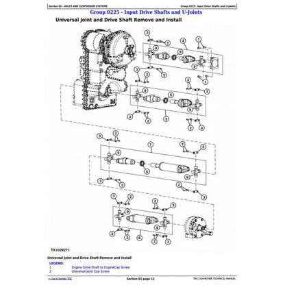 John Deere 624K 4WD Loader Pdf Repair Service Technical Manual TM12104 4