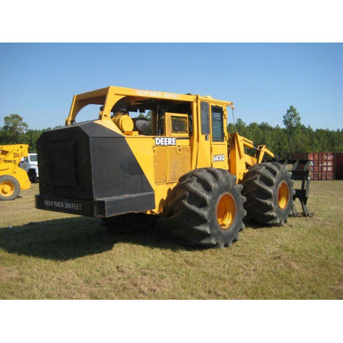 John Deere 643G, 843G Wheeled Feller Buncher (Harvester) Pdf Repair Service Technical Manual TM1684