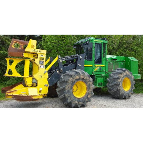 John Deere 643J, 843J Wheeled Feller Buncher/Harvester Diagnostic, Operation and Tests Service Manual Pdf - TM2216