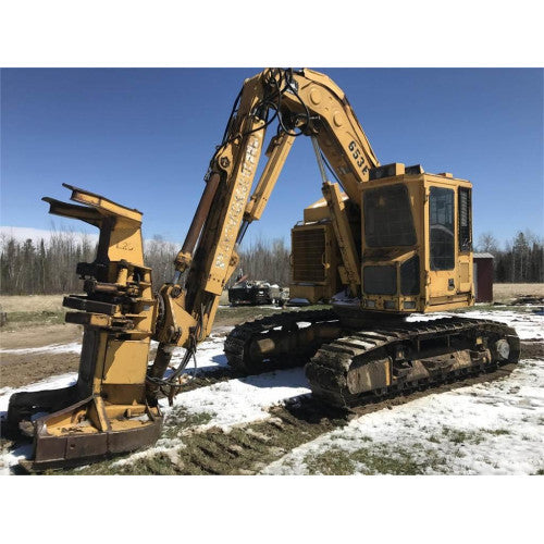 John Deere 653E Tracked Feller Buncher Service Repair Technical Manual TM1579