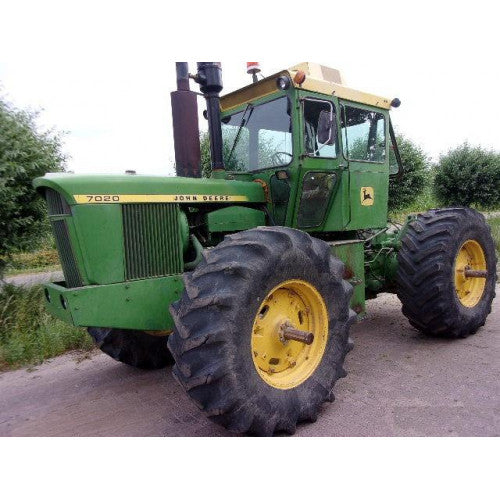 John Deere 7020 4WD Articulated Tractor Service Repair Technical Manual Pdf - TM1031