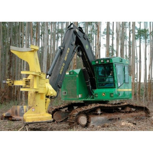 John Deere 703G, 608B Tracked Feller Buncher Diagnostic, Operation and Tests Service Manual Pdf - TM10278