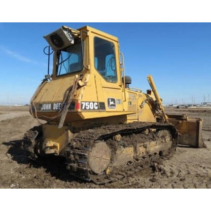 John Deere 750C, 850C Crawler Dozer Diagnostic, Operation and Tests Service Manual Pdf - TM1588