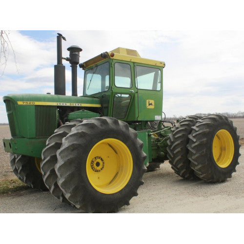 John Deere 7520 4WD Articulated Tractor Service Repair Technical Manual Pdf - TM1053