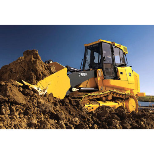 John Deere 755K Crawler Loader Diagnostic, Operation and Tests Service Manual Pdf - TM12049