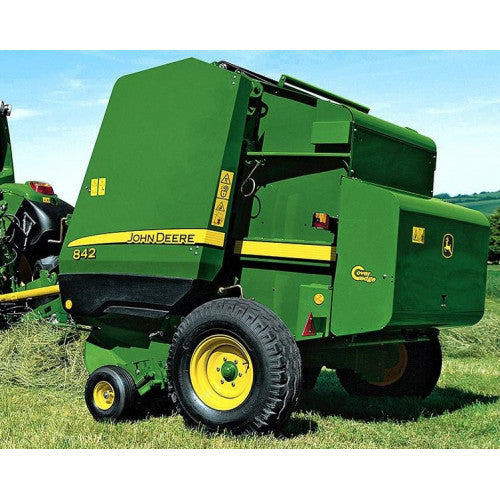 John Deere 842, 852, 854, 862, 864 Hay and Forage Round Balers All Inclusive Service Repair Technical Manual Pdf - TM300119 2