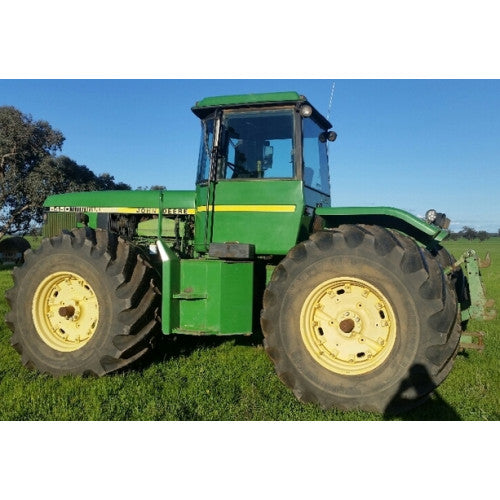 John Deere 8450, 8650, 8850 4wd Articulated Tractor Service Repair Technical Manual Pdf - TM1256