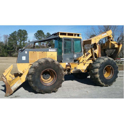 John Deere 848G Timberjack, 660D Grapple Skidder Service Repair Technical Manual TM2249