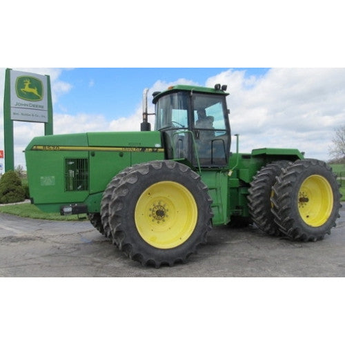 John Deere 8570, 8770, 8870, 8970 4wd Articulated Tractor Operation and Tests Service Manual Pdf - TM1550