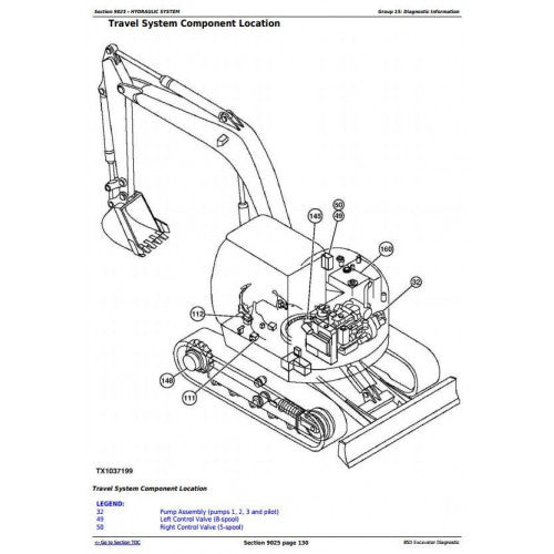 John Deere 85D Excavator Diagnostic, Operation and Tests Manual Pdf - TM10754 2