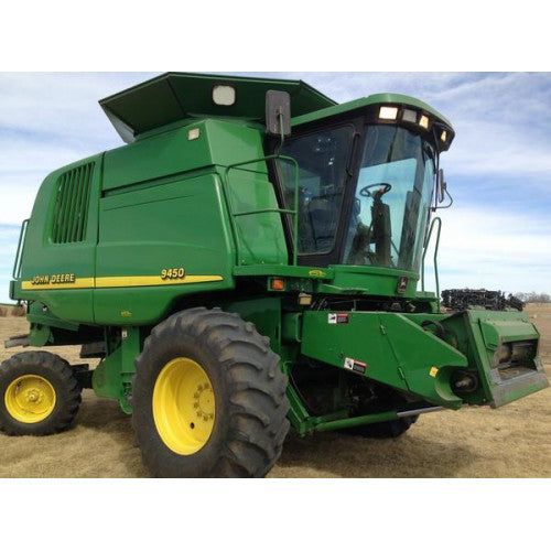 John Deere 9450, 9550, 9650 Combines Service Repair Technical Manual Pdf TM2001