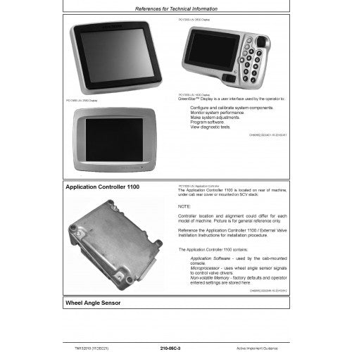 John Deere Active Implement Guidance Service Repair Technical Manual Pdf - TM132919 2