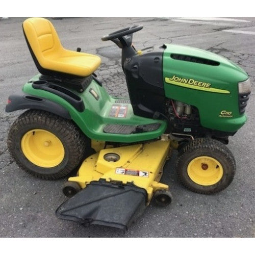 John Deere G100, G110 Lawn and Garden Tractors Pdf Repair Service Technical Manual TM2020