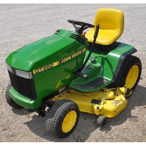 John Deere GT242, GT262 and GT275 Lawn and Garden Tractors All Inclusive Pdf Repair Service Technical Manual TM1582