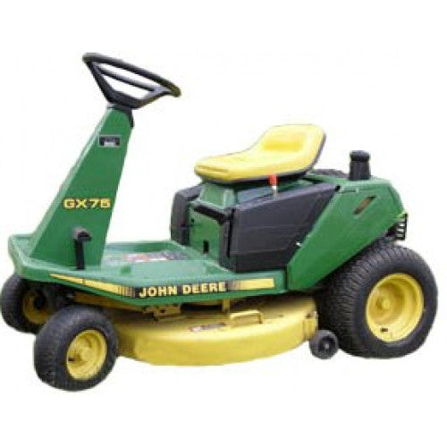 John Deere GX70, GX75, GX85, GX95, SRX75, SRX95, SX85 Mowers Service Repair Technical Manual Pdf TM1491