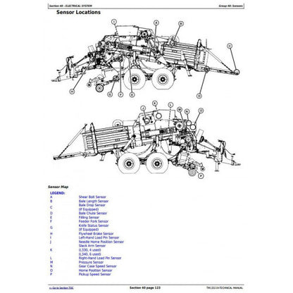 John Deere L330, L330C, L340, L340C Hay and Forage Large Square Balers Service Repair Technical Manual Pdf - TM133219 2