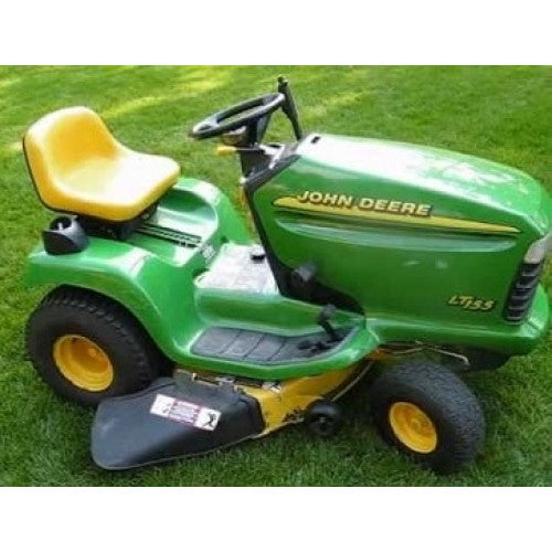 John Deere LT133, LT155, LT166 Riding Lawn Tractors Diagnostic And Service Repair Technical Manual Pdf TM1695