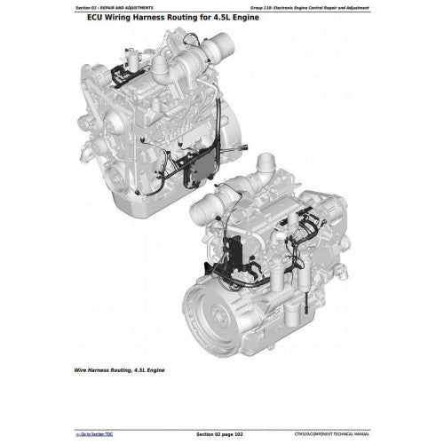 John Deere Powertech 4045, 6068 Engine Service Repair Technical Manual Pdf - CTM320