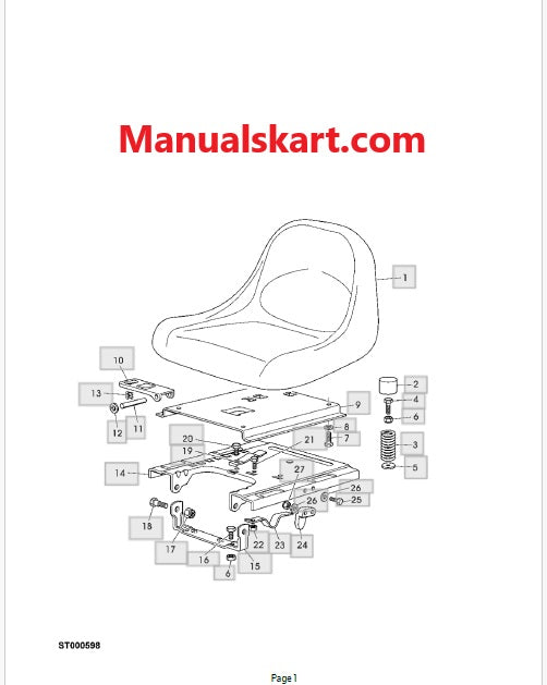 John Deere 2030 Tractor Pdf Parts Catalog Manual PC1289