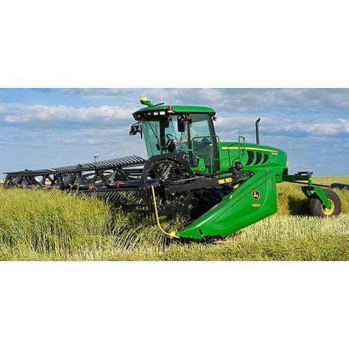 John Deere W110 Self-Propelled Hay and Forage Windrowers Diagnostic and Repair Technical Manual Pdf TM121719