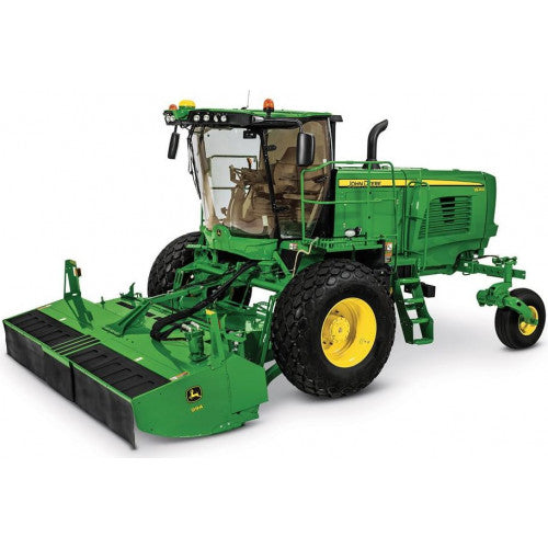 John Deere W235, W260 Rotary Self-Propelled Hay and Forage Windrower Diagnostic and Repair Technical Manual Pdf TM129619