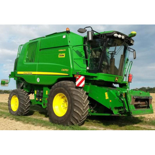 John Deere W540, W550, W650, W660, T550, T560, T660, T670, C670 Combine Service Repair Technical Manual Pdf TM401519