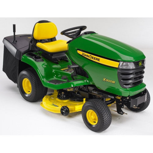 John Deere X300R, X305R Select Series Riding Lawn Tractors All Inclusive Pdf Repair Service Technical Manual TM1696 2