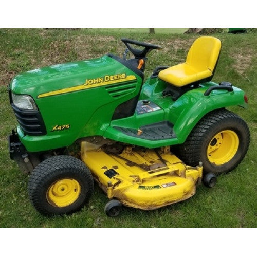 John Deere X475, X485, X465, X575, X585 Lawn and Garden Tractors Pdf Repair Service Technical Manual TM2023