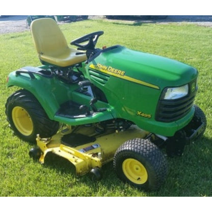 John Deere X495, X595 Lawn and Garden Tractors Diagnostic And Service Repair Technical Manual Pdf TM2024