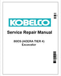 Kobelco 80CS (ACERA TIER 4) Excavator Pdf Repair Service manual