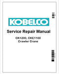 Kobelco CK1200, CKE1100 Crawler Crane Pdf Repair Service manual