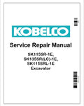 Kobelco SK115SR-1E, SK135SR(LC)-1E, SK115SRL-1E Excavator Pdf Repair Service manual