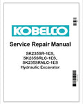 Kobelco SK235SR-1ES, SK235SRLC-1ES, SK235SRNLC-1ES Hydraulic Excavator Pdf Repair Service manual