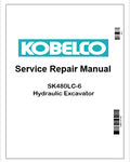 Kobelco SK480LC-6 Hydraulic Excavator Pdf Repair Service manual