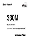 Komatsu 330M Dump Truck Pdf Repair Service Manual
