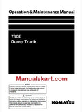 Komatsu 730E Dump Truck Pdf Operation and Maintenance Manual