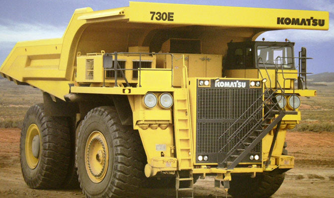 Komatsu 730E Trolley Dump Truck Pdf Repair Service Manual A30474, A30512 - A30517, & A30546 - A30549