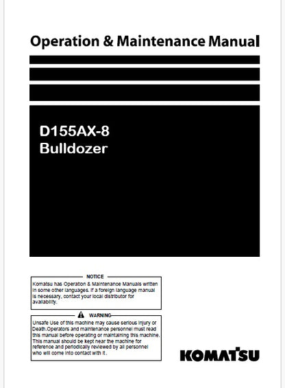 komatsu-d155ax-8-bulldozer-pdf-operation-and-maintenance-manual