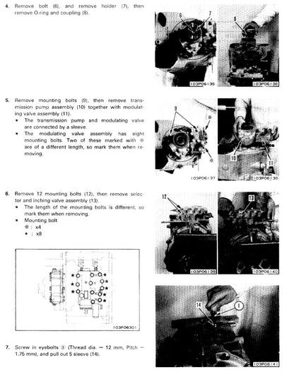 Komatsu D20PL-7, D20PLL-7, D20AG-7, D20P-7, D20PG-7A Dozer Pdf Service Repair Manual 2