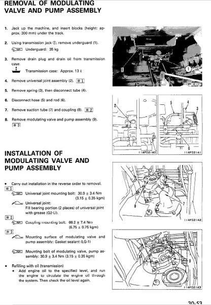 Komatsu D31E-20, D31P-20, D31P-20A, D31PL-20, D31PLL-20, D31S-20, D31Q-20 Bulldozer Pdf Service Repair Manual 2