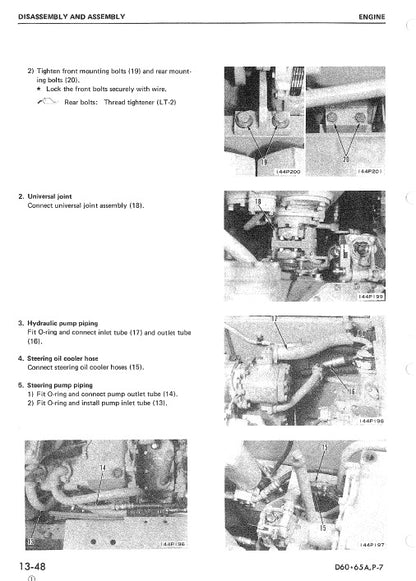 Komatsu D60A-7 D60E-7 D60P-7 D60PL-7 D65A-7 D65E-7 D65P-7 Dozer Bulldozer Pdf Service Repair Manual (Sn 40001 And Up) 2