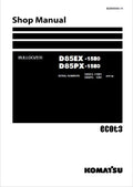 Komatsu D85EX-15E0, D85PX-15E0 Dozer Bulldozer Pdf Repair Service Manual (Sn 11001 And Up, 1201 And Up)