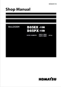 Komatsu D85EX-15R, D85PX-15R Bulldozer Pdf Repair Service Manual