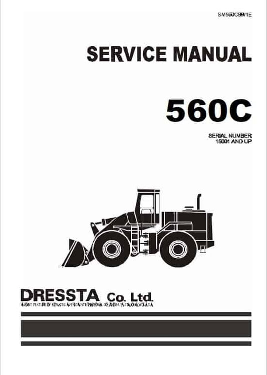 Komatsu Dressta 560C Wheel Loader Pdf Shop Repair Service Manual