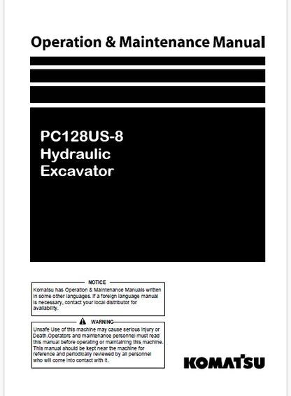 komatsu-pc128us-8-hydraulic-excavator-pdf-operation-and-maintenance-manual