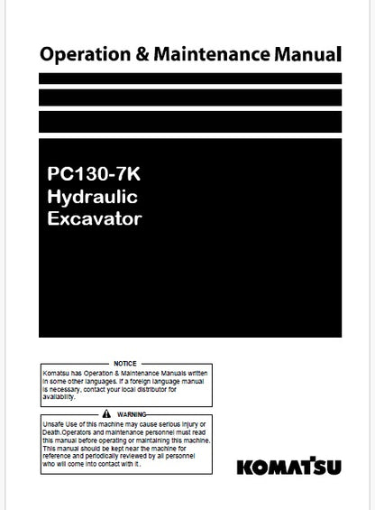 komatsu-pc130-7k-hydraulic-excavator-pdf-operation-and-maintenance-manual